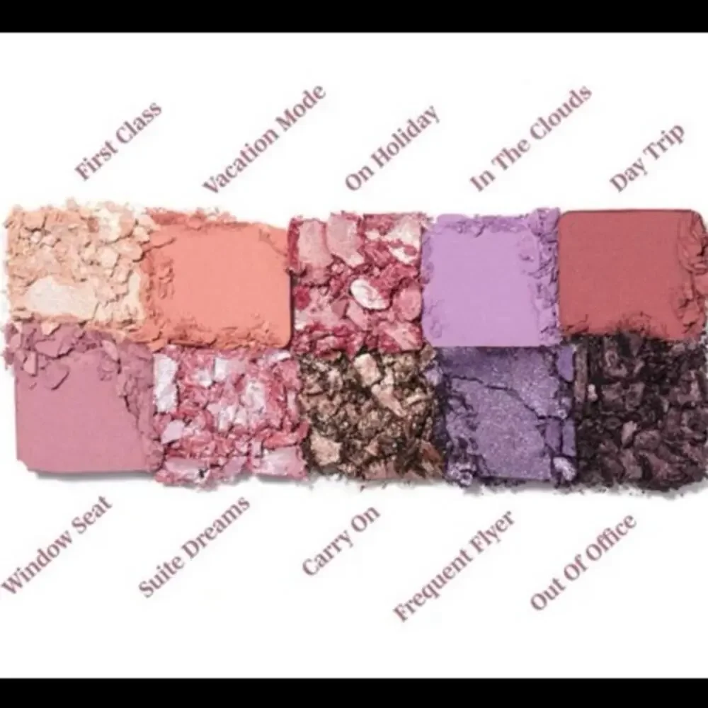 Wander‎ Beauty Suite Escape 10-Shade Eyeshadow Palette New